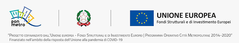Logo: Progetto cofinanziato dall'Unione Europea Fondi Strutturali e di Investimento Europei